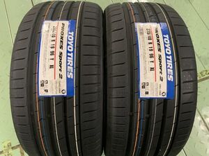 ■【送料税込新品２本価格】235/40R19 96Y XL TOYO PROXES SPORT2 プロクセス スポーツ2 235/40-19 トーヨー 国産 マークX IS S60 夏用