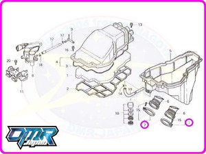 【新品】 バンド (エアクリーナー) NSR250R MC16 MC18 MC21 MC28