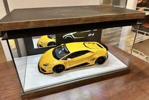 美品 ボックス付 AUTOart LIBERTY WALK 1/18 LP610-4 ランボルギーニ ウラカン リバティーウォーク