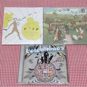 【送料無料】the telephones CD3枚 In Wonderland E.P. （ライブ会場限定盤CD新品未開封）DANCE FLOOR MONSTERS Oh My Telephones!!!e.p.