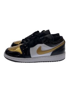 NIKE◆AIR JORDAN 1 LOW SE_エア ジョーダン 1 ロー SE/24cm/GLD