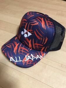 限定　超限定品　 最新　オールジャパン　ALL JAPAN　YONEX　ヨネックス　限定キャップ 　2020夏　　レッド　第二段　ラスト1個