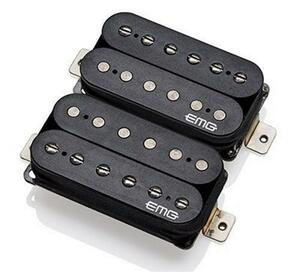 新品 即納 EMG Super 77 Humbucker Set - Black