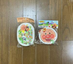 新品 アンパンマン お弁当箱&デザートケース2個セット ばいきんまん ドキンちゃん しょくぱんまん メロンパンナちゃんカレーパンマンチーズ