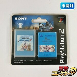 gA871x [未開封] PS2 周辺機器 メモリーカード 8MB Premium Series ワイルドアームズ アルターコード:エフ | ゲーム Z