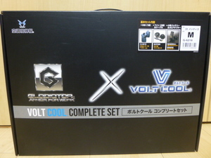 ★送料無料 新品未使用 GLADIATOR×ボルトクール コンプリートセット 空調風神服 インディゴ G-6218 Mサイズ 空調服