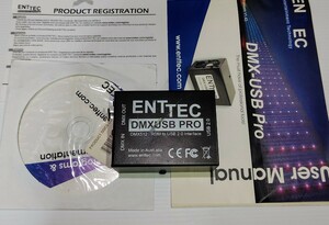ENTTEC ( エンテック )DMX-USB PRO PC-DMXコントローラー 照明 LED