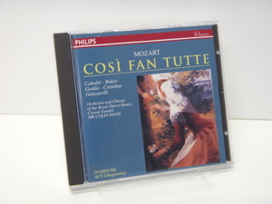 【508】☆CD☆Mozart COSI FANTUTTE / SIR COLIN DAVIS ☆