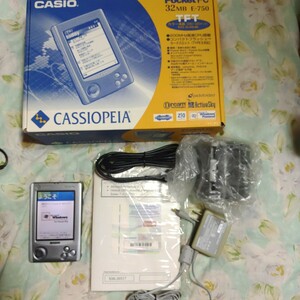 CASSIOPEIA Pocket PC E-750 CASIO　動作確認済み