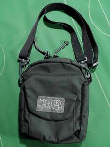 ▲MYSTERY RANCH コーデュラナイロン素材 ショルダーポーチ BIG BOP チャコールグレー 美品!!!▲