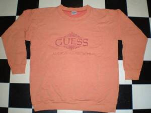 80s 90s OLD GUESS スウェット one size 80年代 90年代 オールド ゲス トレーナー USA Old Vintage ビンテージ 古着 georges marciano