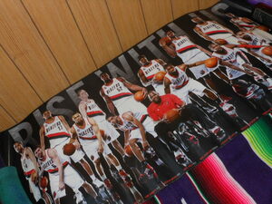 『送料無料です』◆NBA ポートランド・トレイル・ブレイザーズ◆全員集合 ポスター 96cm x 45cm