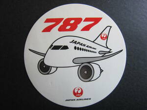 JAL■B787■ボーイング787■BOEING■JAPAN AIRLINES■ステッカー