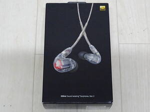 HE-526◆SHURE 高遮音性イヤホン 第二世代 SE846 Gen2 クリア SE846G2CL 中古品