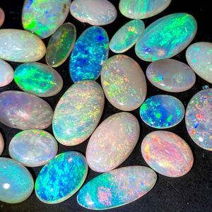 1円〜!!遊色効果!!≪天然オパールおまとめ87ct≫j 約17.4g ルース 裸石 宝石 ジュエリー jewelry opal w5め6