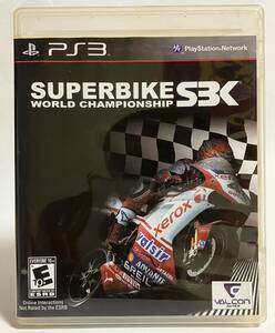 PS3 SBK SUPERBIKE WORLD CHAMPIONSHIP スーパーバイク BLUS 30519 プレイステーション3ソフト プレステ3