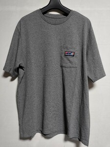 patagonia パタゴニア メンズ ボードショーツラベル ポケットレスポンシビリティー Tシャツ グレー 新品未使用 Mサイズ