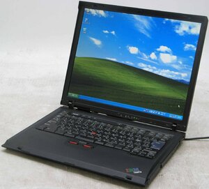 IBM ThinkPad R51e 1843-3RJ ■ CeleronM-360/DVDROM/15インチ/希少OS/動作確認済/WindowsXP ノートパソコン #10