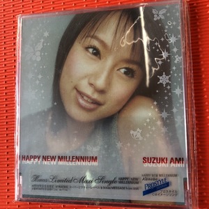 □　CD　美品　極上品　「 鈴木あみ / HAPPY NEW MILLENNIUM 」