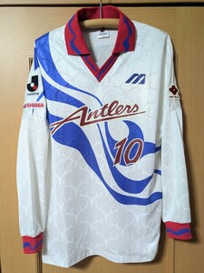 非売品　鹿島アントラーズ　1994　選手支給　長袖　ユニフォーム　#10 ジーコ　Jリーグ初期　MIZUNO