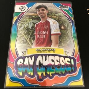 【2023-24 Topps stadium Chrome】KAI HAVERTZ ARSENAL SAY CHEESE!