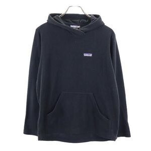 パタゴニア アウトドア フリース 長袖 パーカー XS ブラック patagonia プルオーバー メンズ