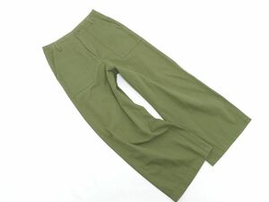 LOWRYS FARM ローリーズファーム ベイカー ワイド パンツ sizeL/カーキ ■■ ☆ eib7 レディース