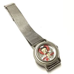 【中古ビンテージ、電池交換済み】VAIDAWN ベティちゃん ベティ・ブープ 腕時計 BettyBoop キャラクターウォッチ