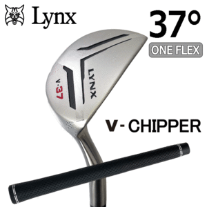 Lynx V-CHIPPER 37 TPR360 IMD【リンクス】【チッパー】【ベタピン】【スチールシャフト】【太グリップ】【ロフト：37度】【Chipper】