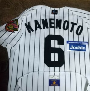 [値下げ交渉] 2005年 リーグ優勝 & MVP 阪神タイガース #6 金本 プロモデル デサント 日本製 検) HANSHIN TIGERS アニキ プロコレ 岡田監督