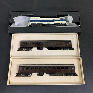 1円〜 鉄道 鉄道模型 Nゲージ 車両 レトロ 客車 保管品 セット　K4166