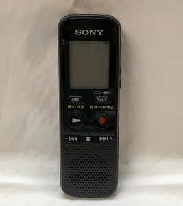 24B002 送料無料 SONY IC RECORDER ICD-BX122 ソニー ICレコーダー ボイスレコーダー 通電OK 動作未確認 現状品 ジャンク