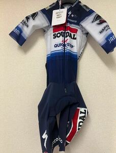 選手支給品　SOUDAL QUICK-STEP スキンスーツ　サイズXS サイクルジャージ　ワンピース 