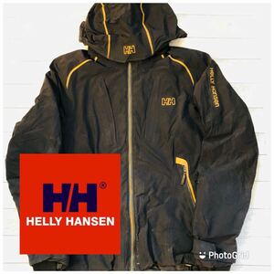 ヘリーハンセン　Helly Hansen M ナイロン　中綿　セーリングジャケット　マリンジャケット　ブラック