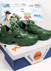 TOYSTORY4×BAIT×REEBOK CLASSIC INSTAPUMP FURY EG6465 トイストーリー×ベイト アーミーメン 28.0㎝　◎6499-5