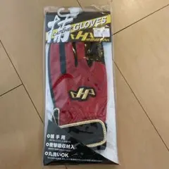 ハタケヤマ 守備手袋 捕手用 Sサイズ レッド×ブラックMG-C2R