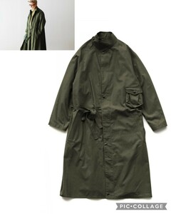 46【Nigel Cabourn 】 UK ARMY GAS COAT