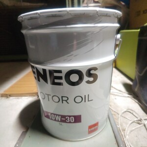 ENEOS　MOTOROIL10w-30 20ペール缶未開封。