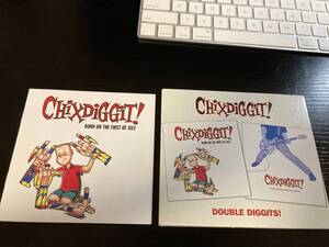 Chixdiggit! Double Diggits! CD Born On the First of July From Scene To Shining Scene fat wreck chords