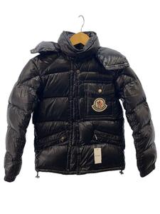 MONCLER◆08AW/K2/ダウンジャケット/00/ナイロン/ブラック