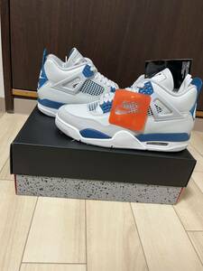 27.5cm Nike Air Jordan 4 Retro Industrial Blue US10 ナイキ エアジョーダン4 レトロ インダストリアルブルー 