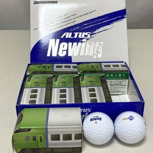 ☆ブリジストン　ALTUS アルタス　Newing　ゴルフボール　12個　スーパー白鳥　HEAT789　デザイン　JR北海道　未使用品