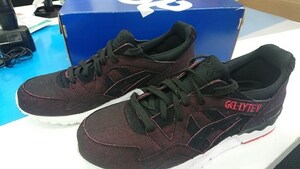 アシックス　GEL-LYTE Ⅴ　ブラック/レッド　メンズ　28.0　asics 未使用　ゲルライト　ファイブ　5 Ⅴ