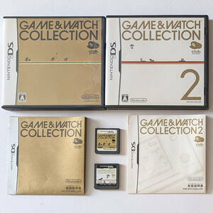 ニンテンドーDS ゲーム&ウォッチコレクション 1 2 セット　Nintendo DS Game Watch Collection