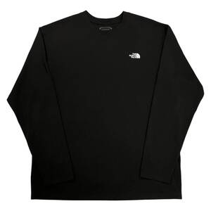 THE NORTH FACE ノースフェイス NT62062 Tシャツ Lサイズ エクスプローラーロングスリーブパーセルティー ブラック 黒 長袖 メンズ