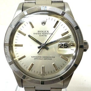 E806-W11-1364◎ ROLEX ロレックス OYSTER PERPETUAL DATE オイスターデイト ref.15010 7番 メンズ 腕時計 自動巻き 稼働 アンティーク