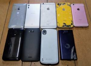 No.102 スマホ 携帯電話 部品取り iPhone含む ジャンク品