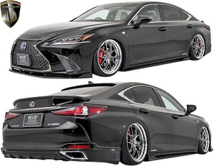 【M’s】LEXUS ES300h F-SPORT version-L (2018y-) AIMGAIN 純VIP EXE フルキット 5点 レクサス エイムゲイン FRP製 エアロ フルエアロ