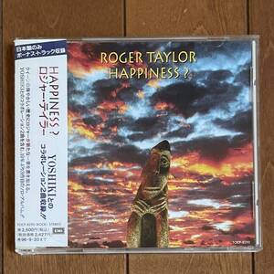 日本プロモ盤 美品 Roger Taylor - Happiness ?　ロジャーテイラー　ハピネス