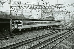 【昔の鉄道写真】002 特急はまかぜ(塚本駅)